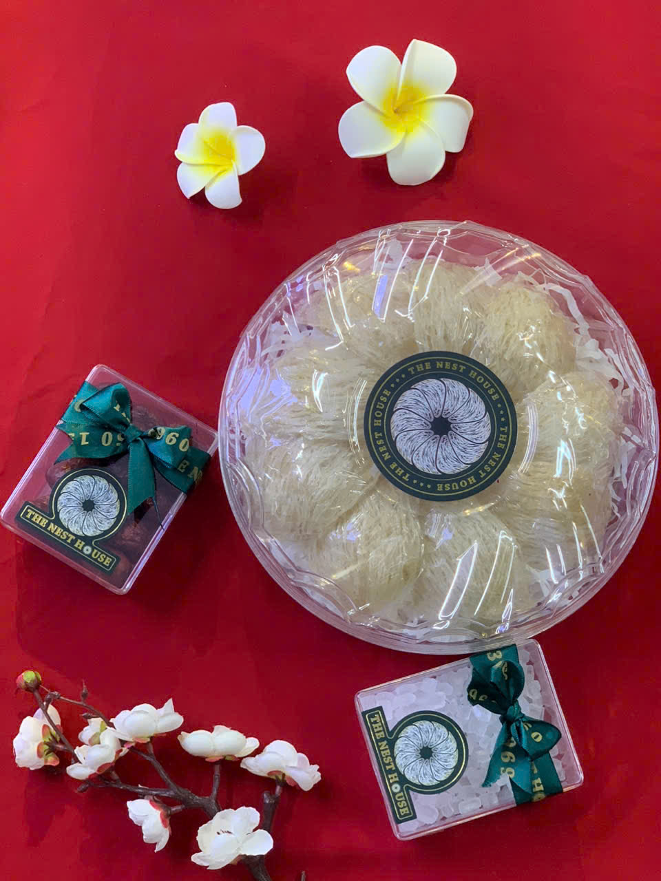 Yến rút lông nguyên tổ xuất khẩu