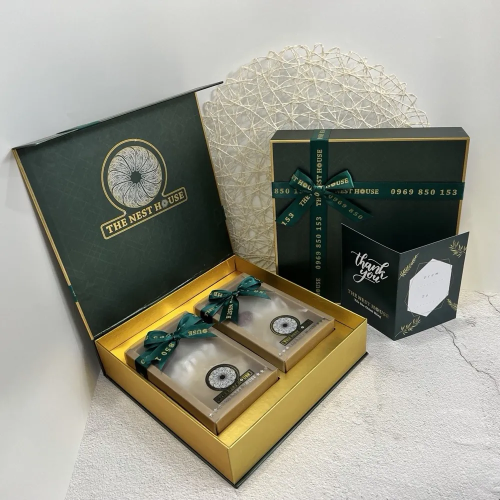 Hộp quà Tâm Giao The Nest House đóng nắp