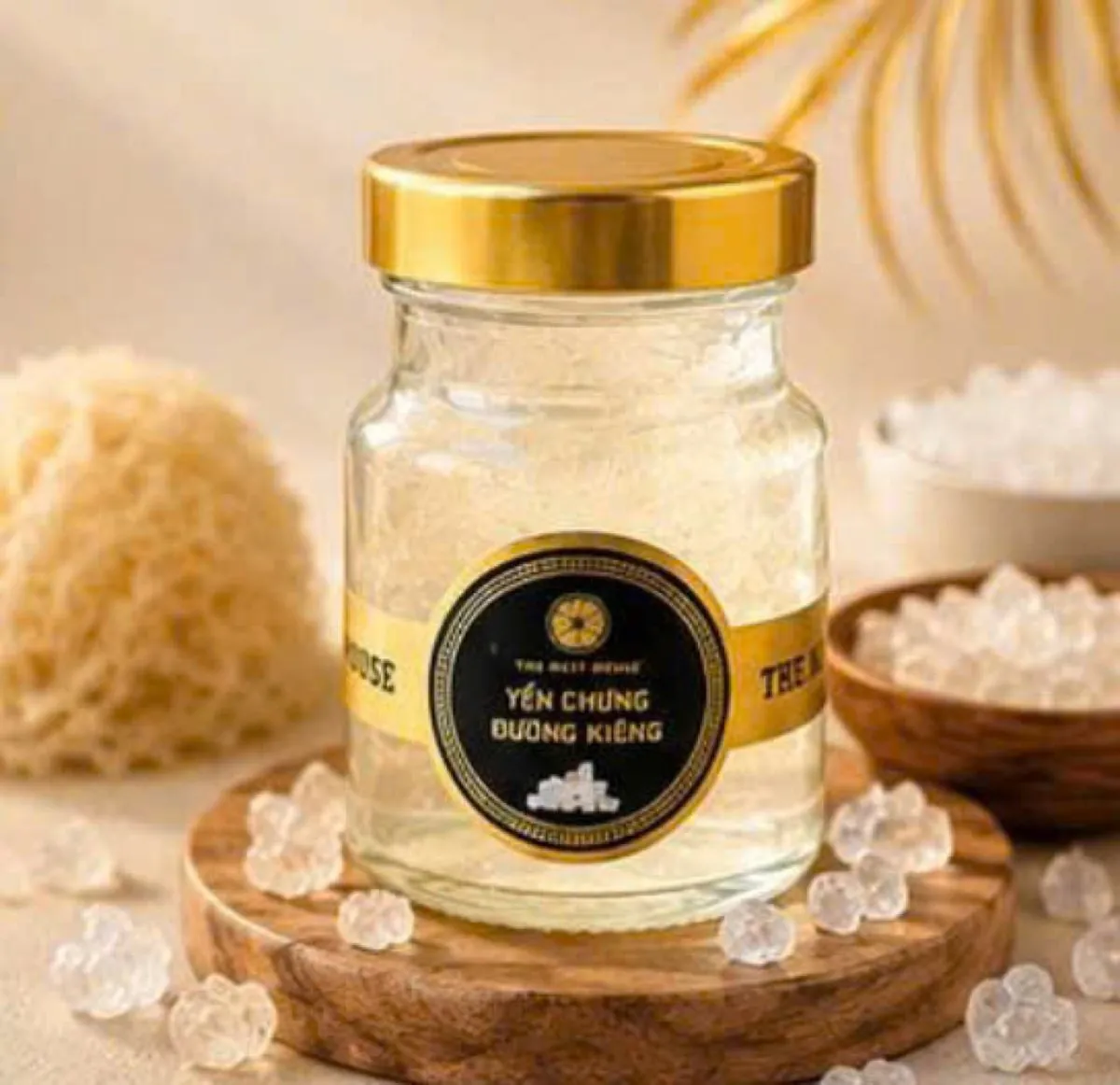 Yến chưng Hoàng Kim vị đường kiêng — lựa chọn khi chưng yến đường ăn kiêng